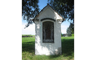 Wegkapelle mit Marienfigur, Herbisried